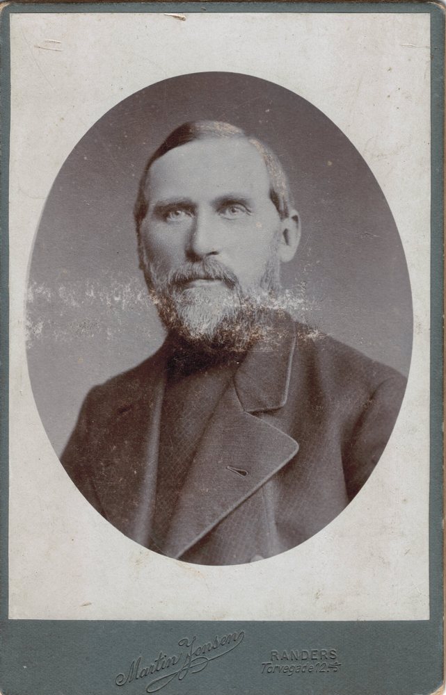 Portræt af Rasmus Pagter, født 1839